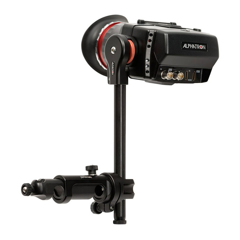 Alphatron EVF instruction manual