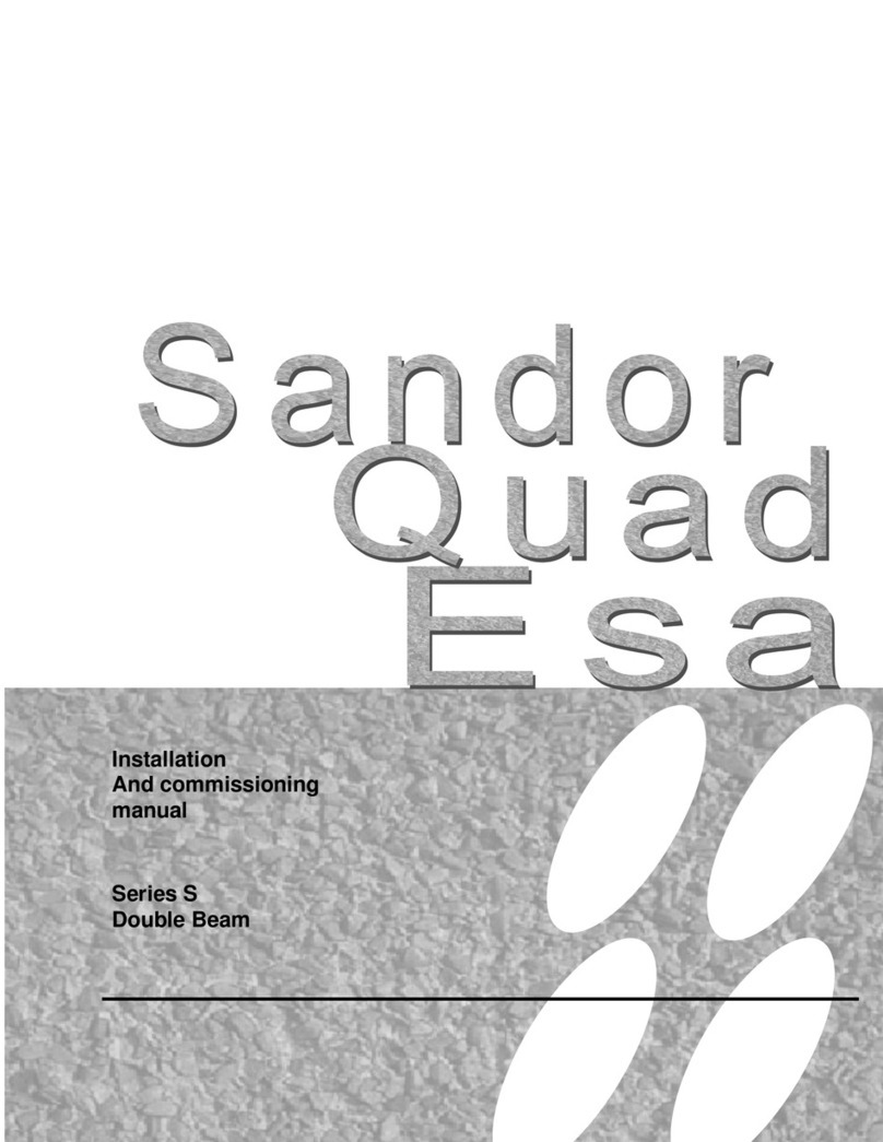 Politec Sandor S Series Installation and commissioning manual