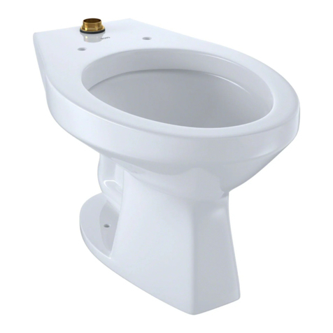 Toto CT705UN Installation instructions