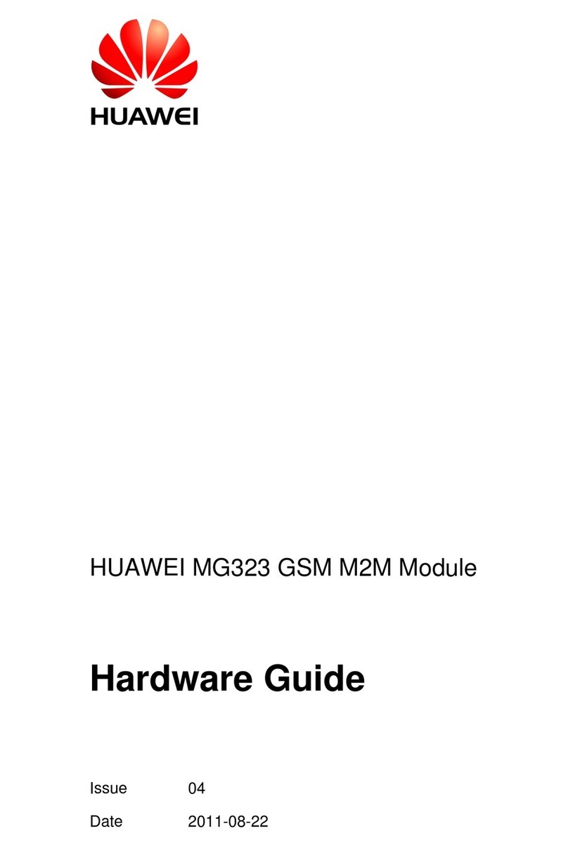 Huawei MG323 Installation instructions