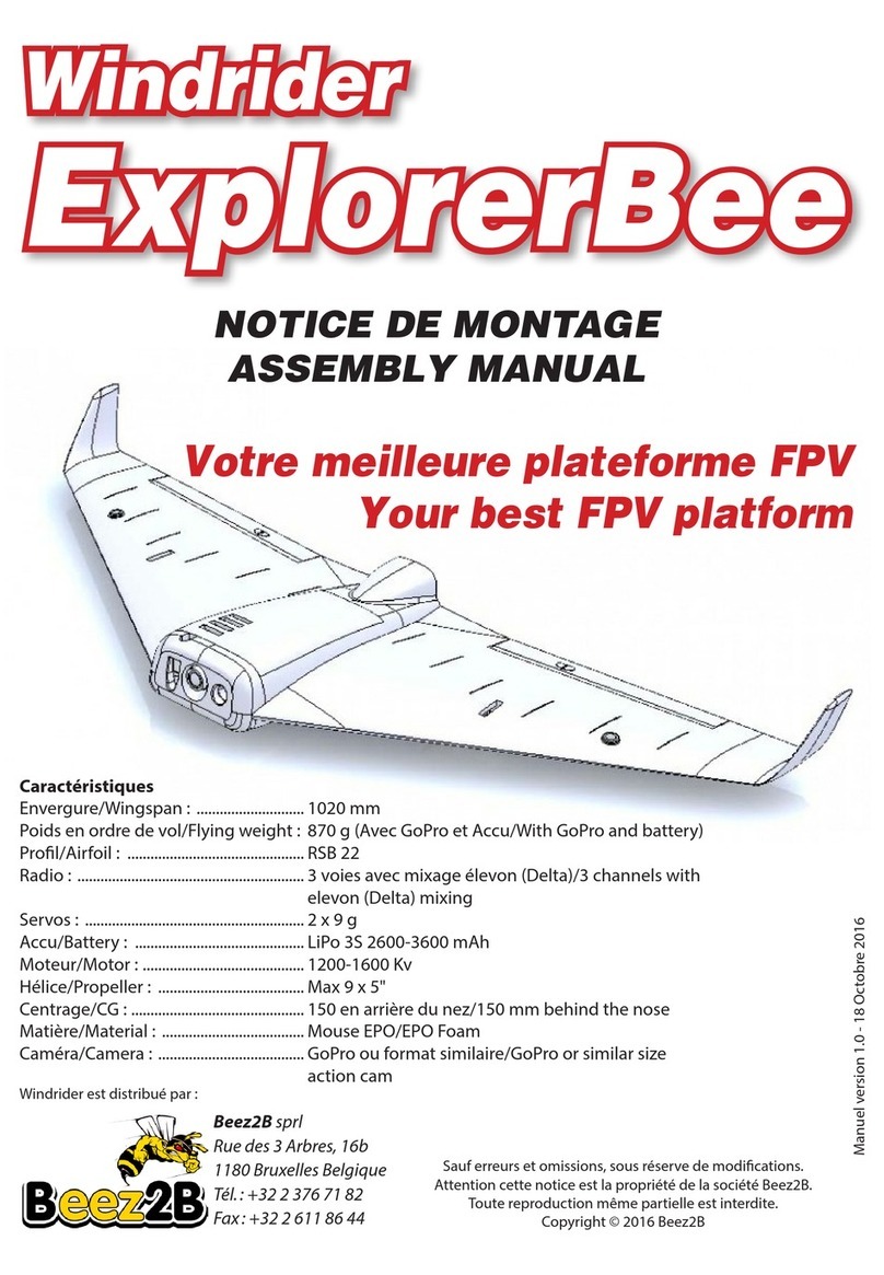 BEEZ2B Windrider ExplorerBee Assembly manual