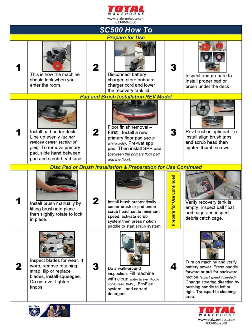 Nilfisk-Advance SC500 Administrator Guide