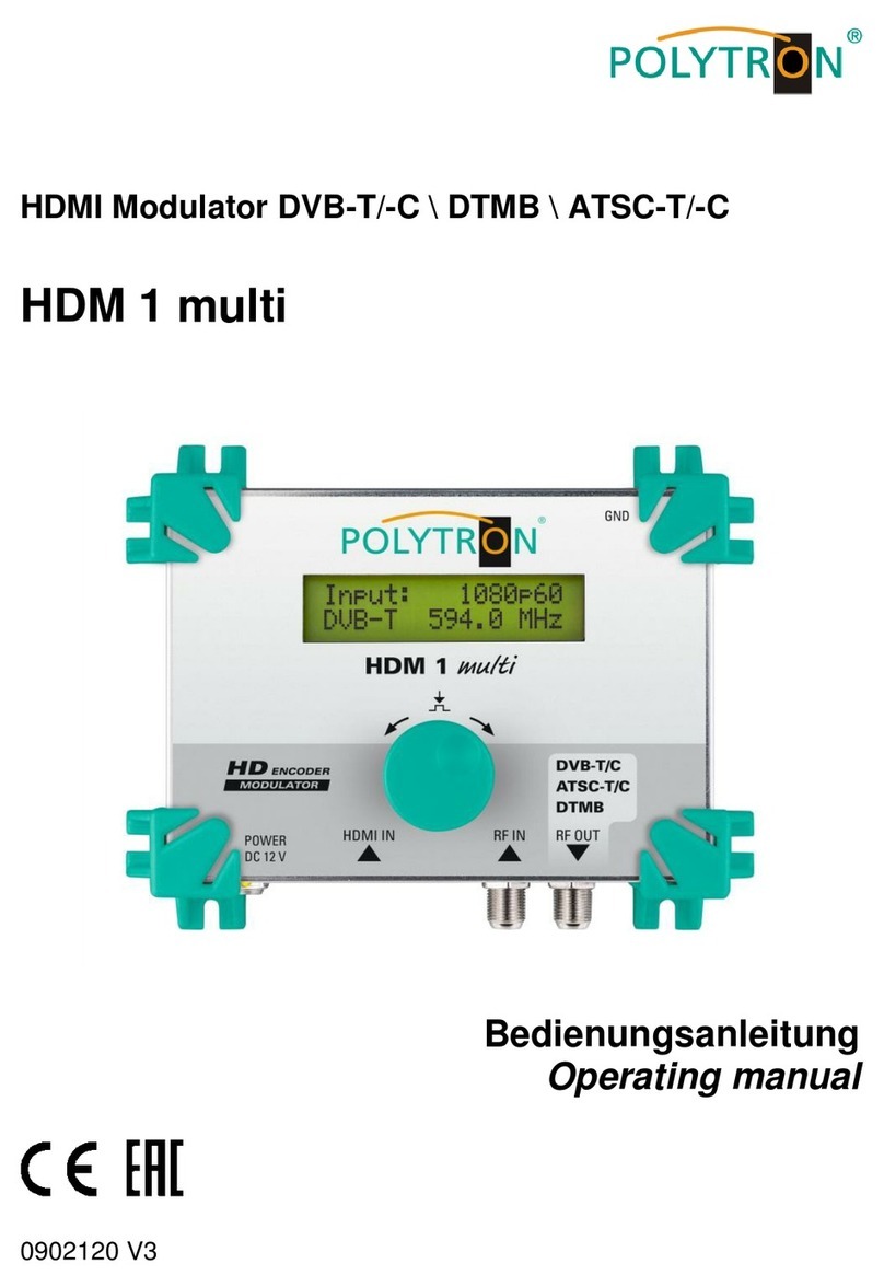 Polytron HDM 1 multi User manual