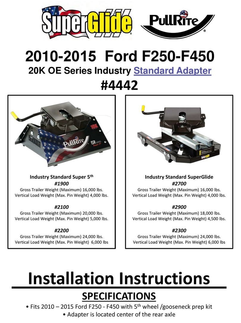 PullRite 20K OE Series User manual