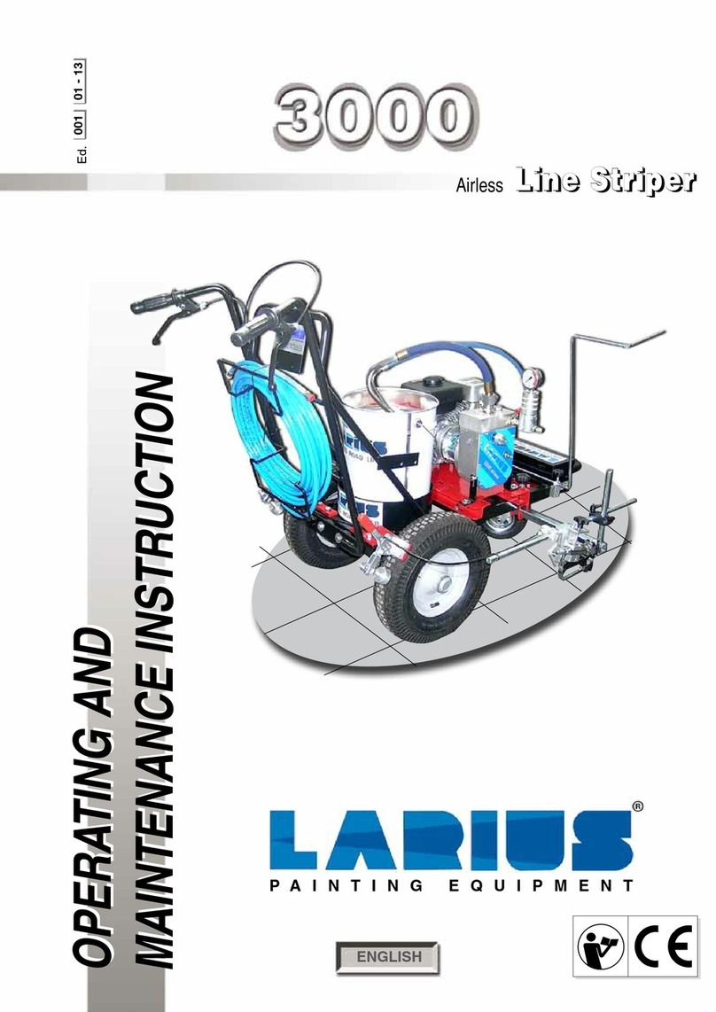 Larius 3000 Operating and operating and maintenance instructions