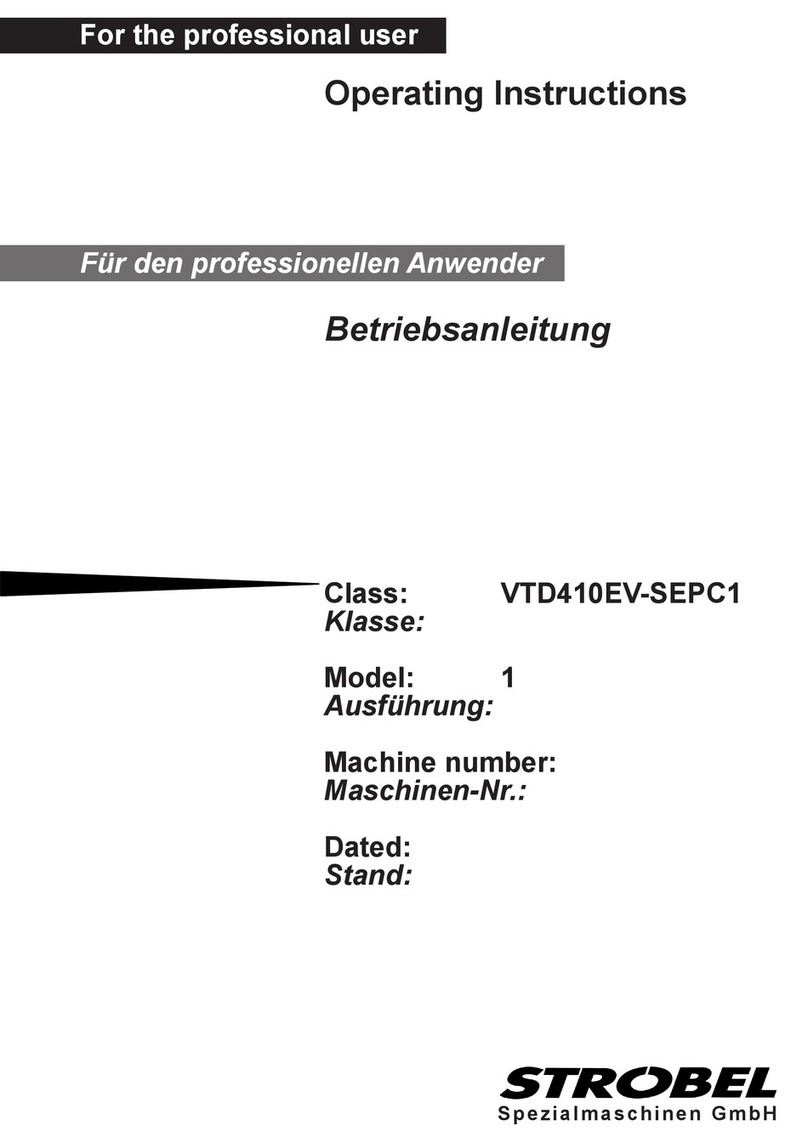 Strobel VTD410EV-SEPC1 operating instructions