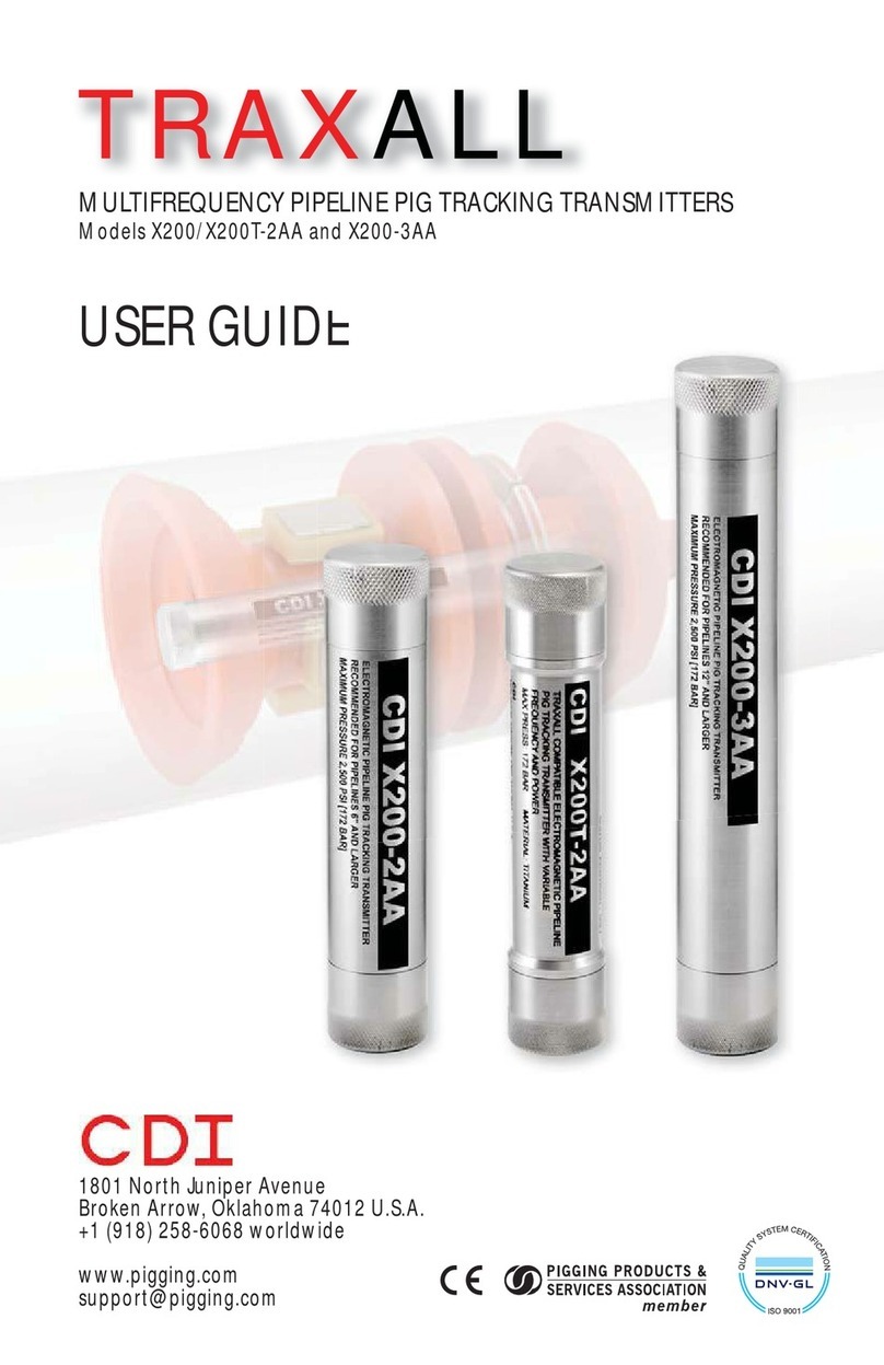 CDI Traxall X200 user guide