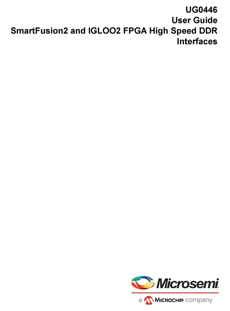 Microchip Technology Microsemi SmartFusion2 User manual