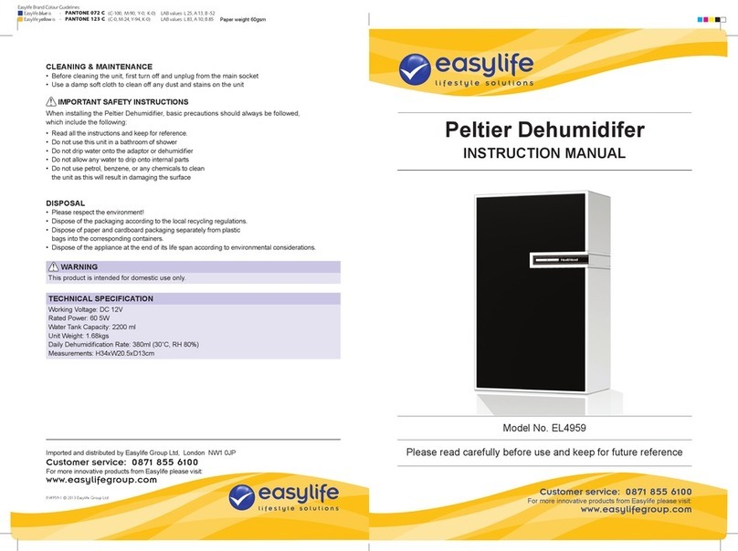 Easylife EL4959 instruction manual