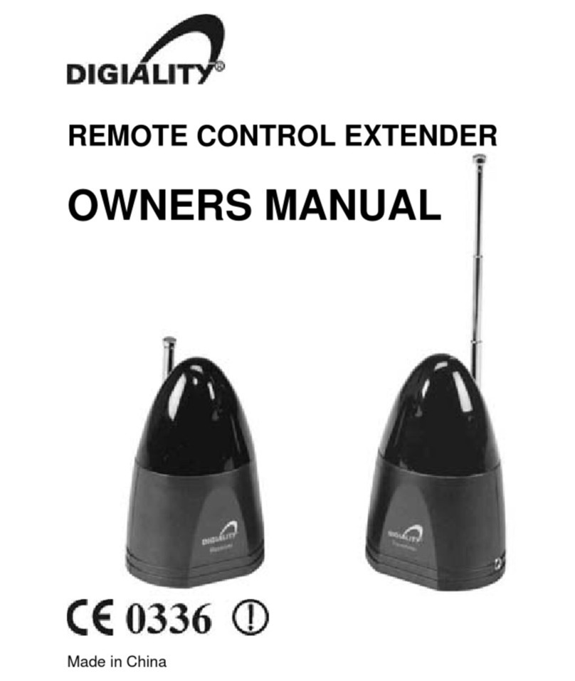 Digiality IR-200 User manual