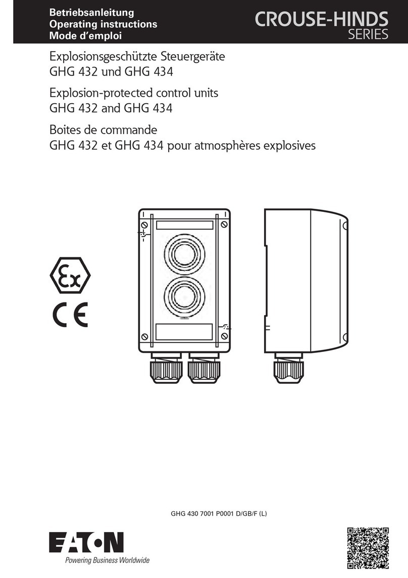 Eaton Crouse-hinds series User manual