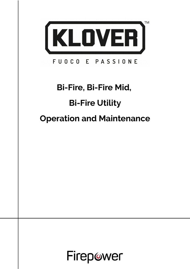 Fire Power Klover Bi-Fire Mid Operation and maintenance Fire Power Klover Bi-Fire Mid Operation and maintenance