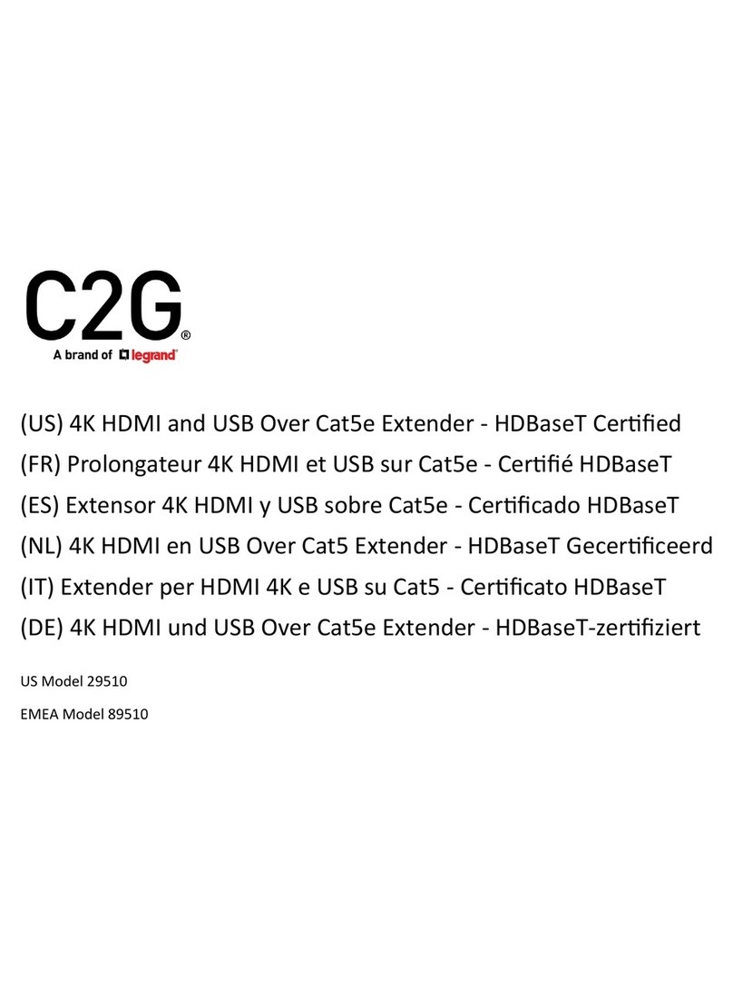 C2G 29510 user manual