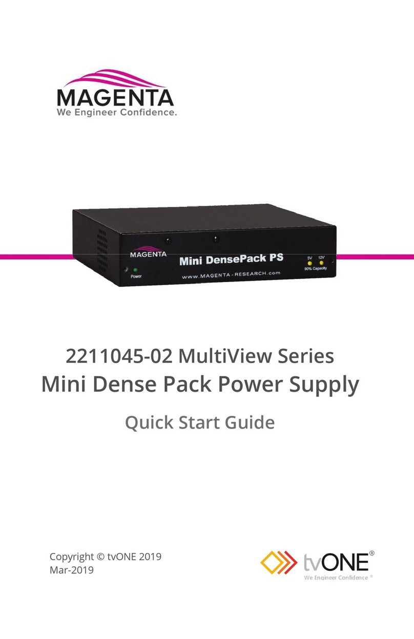 TV One Magenta MultiView Series quick start guide