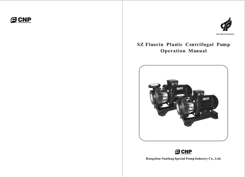 China Nanfang Pump SZ Series Operation manual China Nanfang Pump SZ Series Operation manual