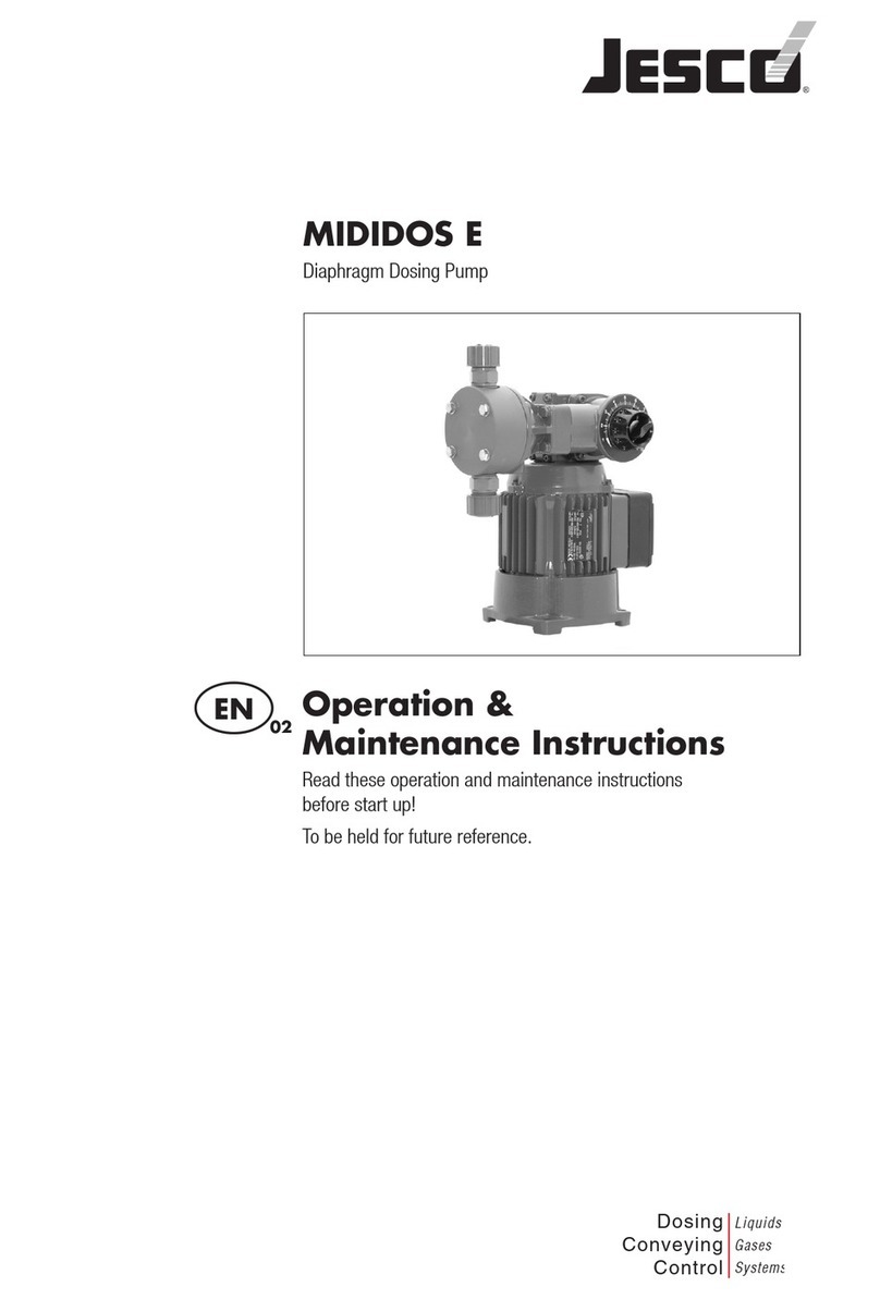 Jesco MIDIDOS E Series Instruction Manual