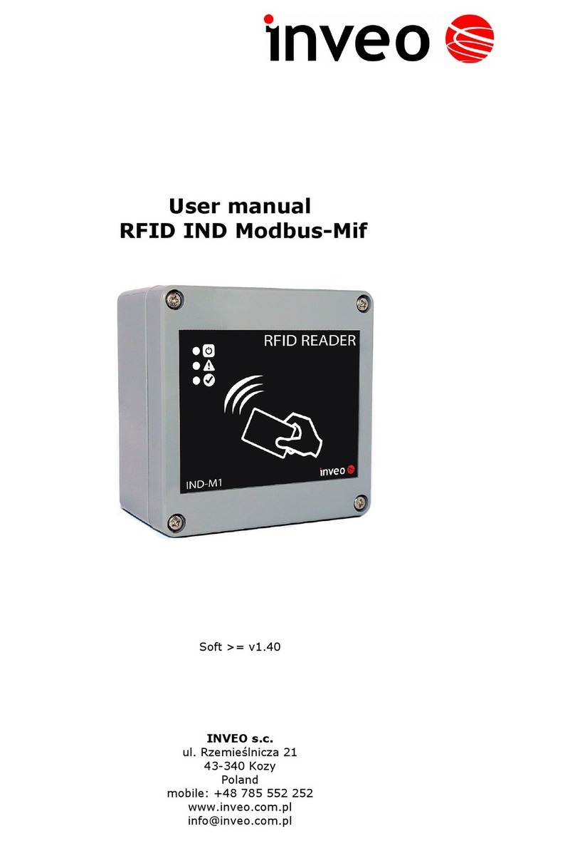 inveo RFID IND-M1 User manual