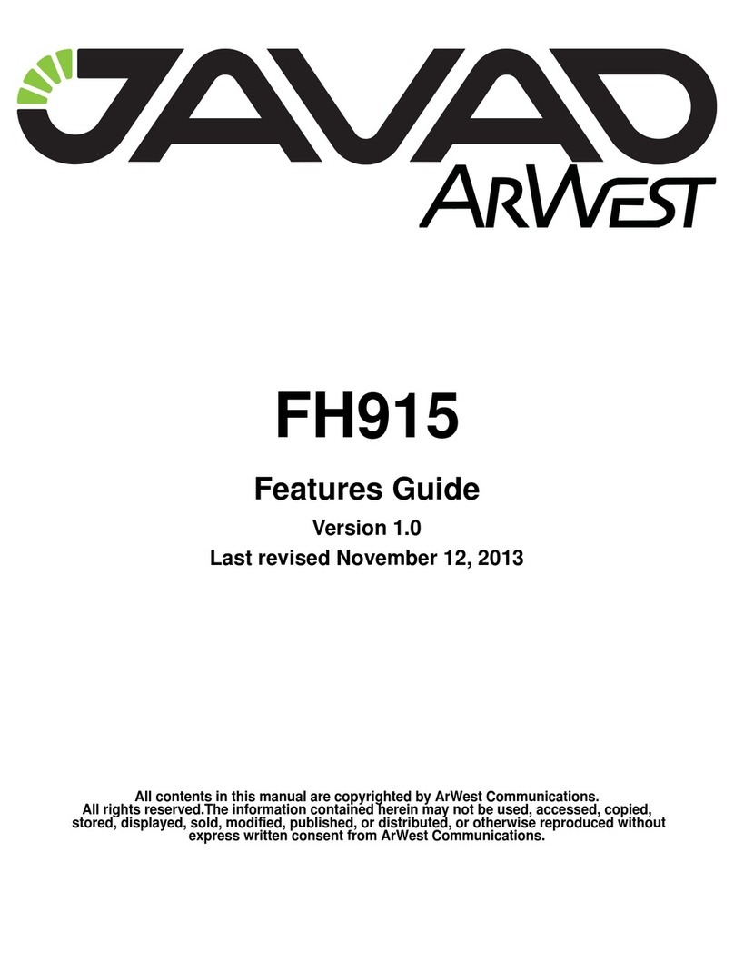 ArWest FH915 Features guide
