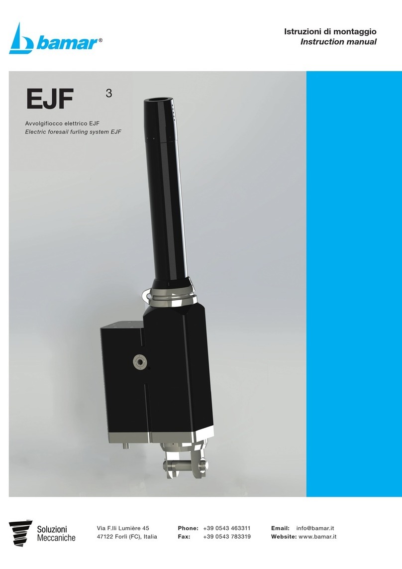 bamar EJF series instruction manual