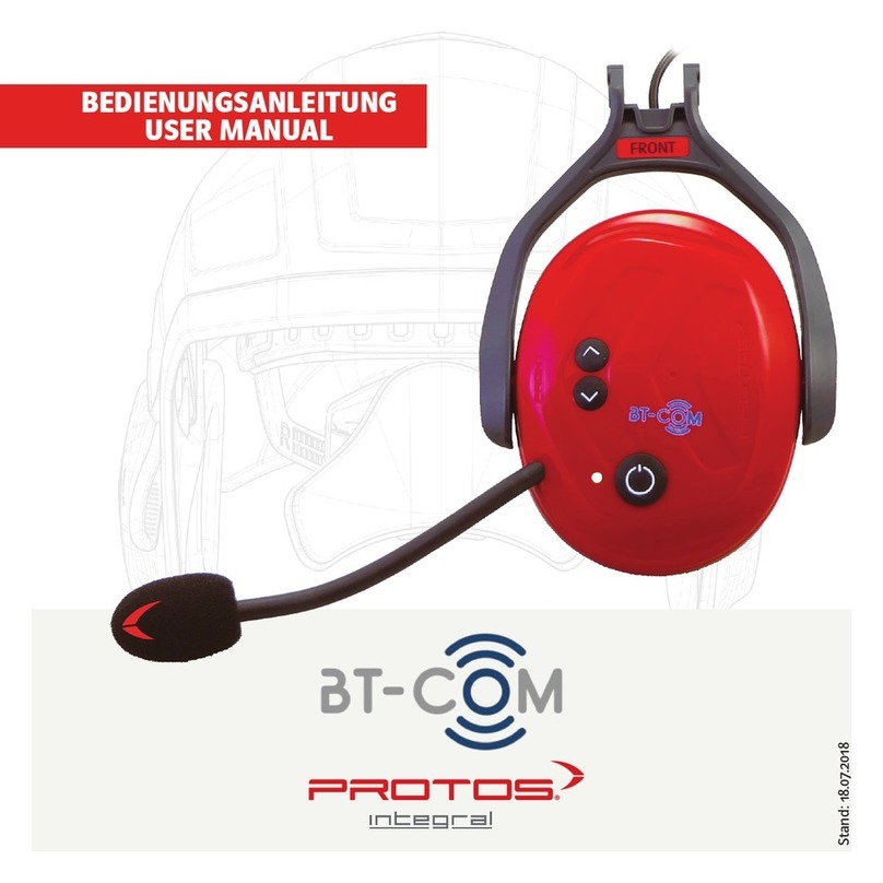 Protos Integral BT-COM user manual