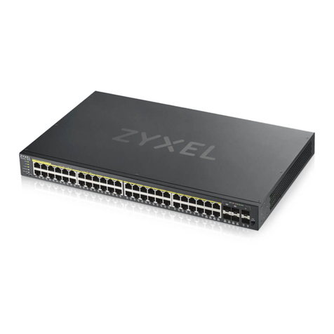 ZyXEL Communications GS1920-48HP Release Note/Manual Supplement