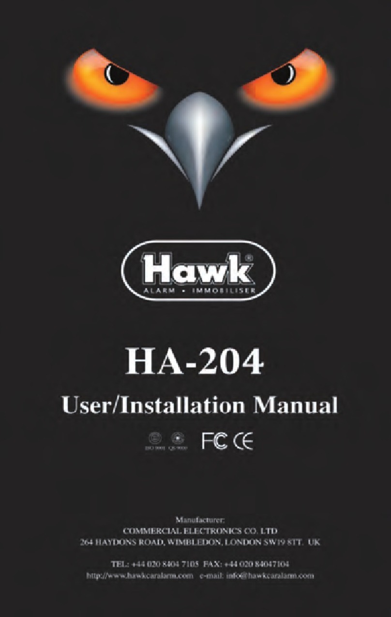 Hawk HA-204 User & installation manual