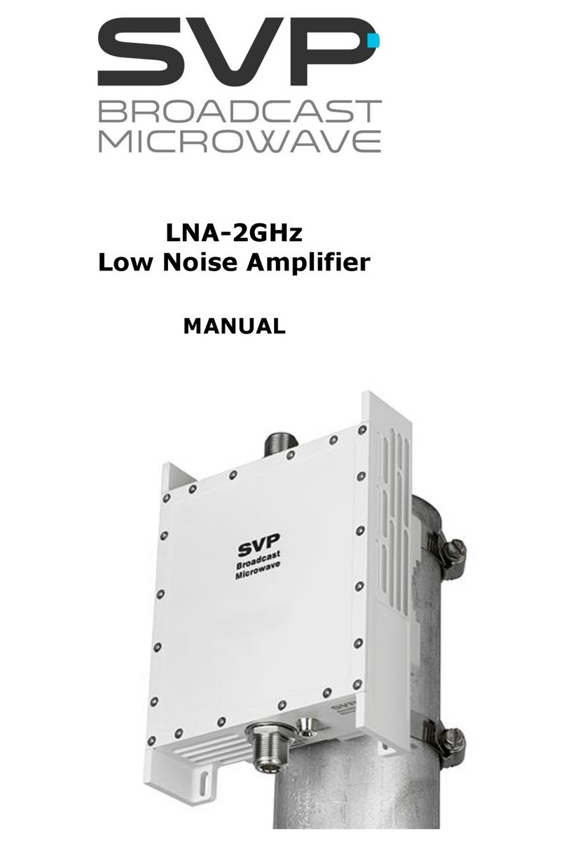 SVP LNA-2GHz User manual