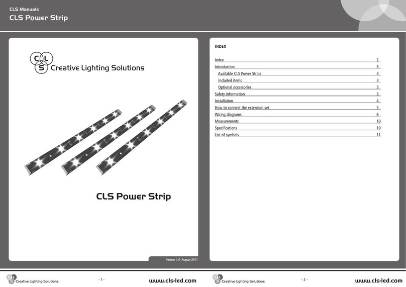 Creative Lighting Solutions 114000 user manual