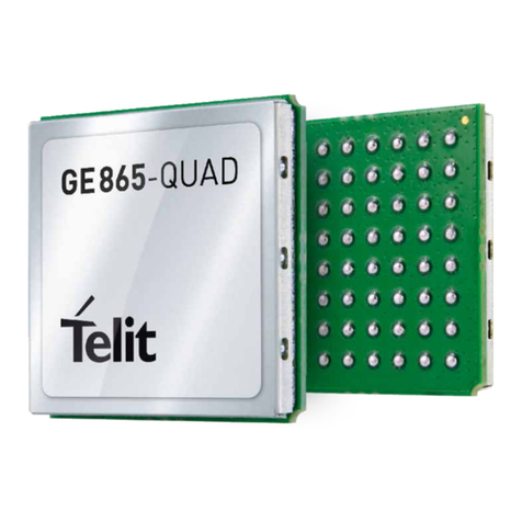 Telit Wireless Solutions GE865-QUAD Technical specifications