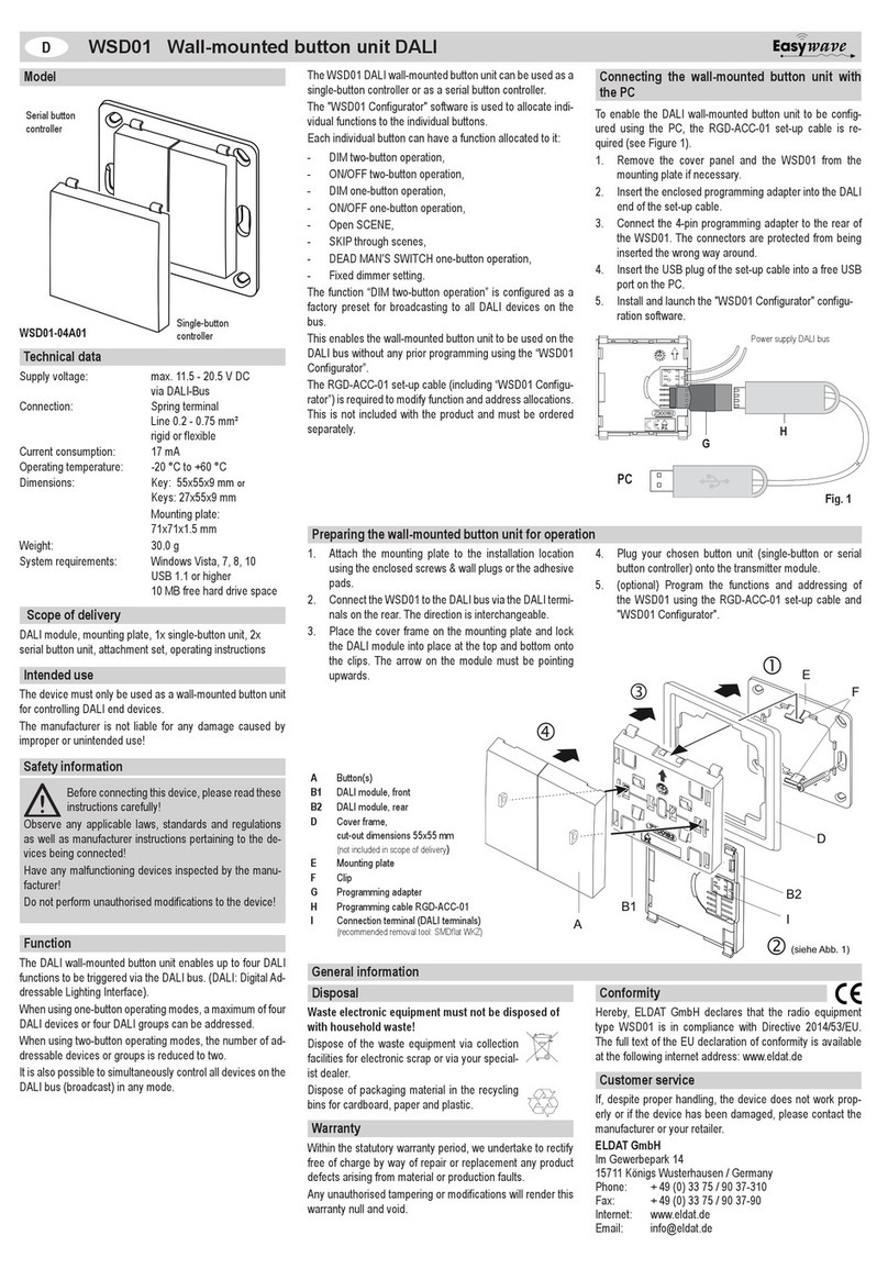 Eldat WSD01 quick start guide