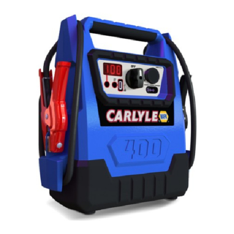 Napa CARLYLE CJP400 owner's manual