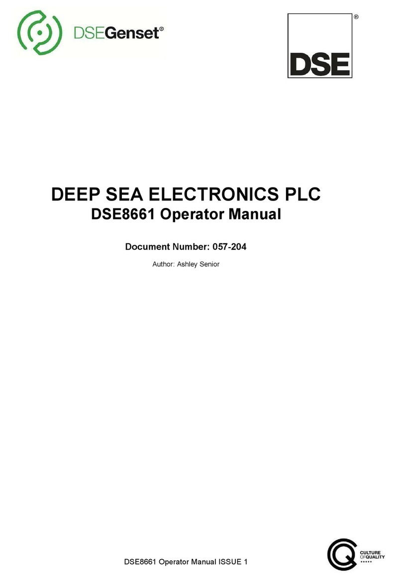 DSE DSE8661 Operator's manual