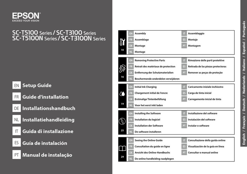 Epson SC-T5100 Series User manual