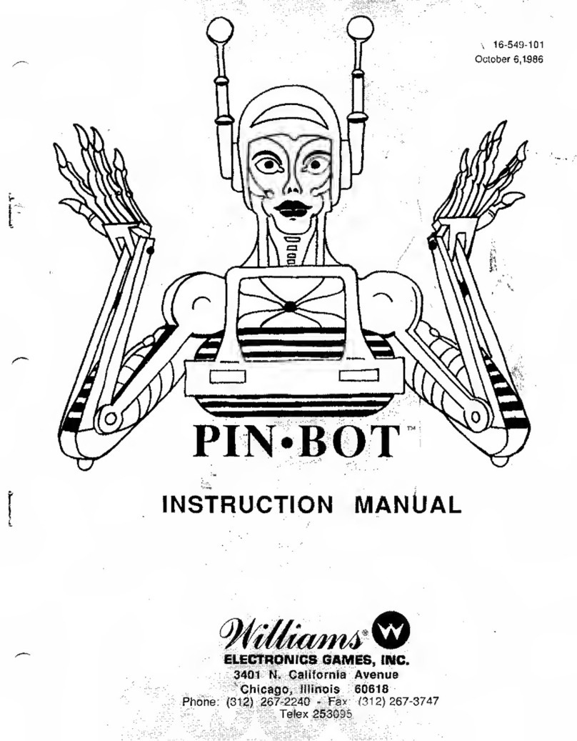Williams PIN-BOT User manual