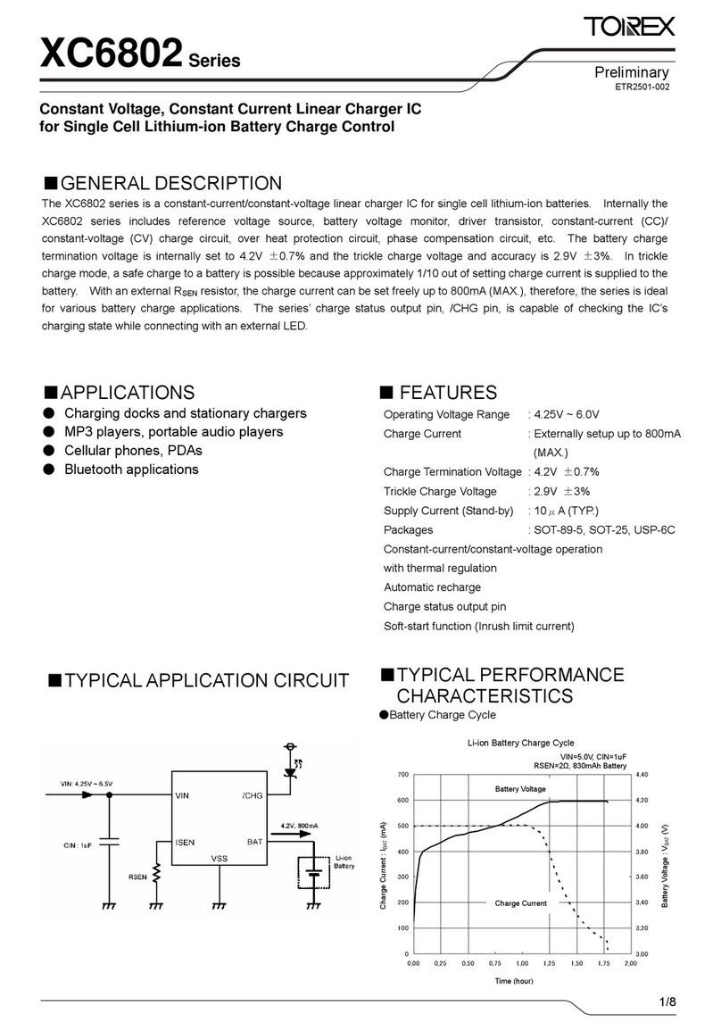 Torex XC6802 Series manual
