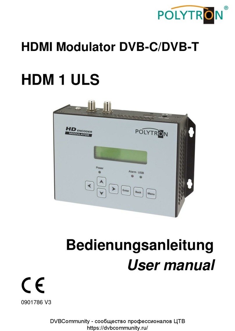 Polytron HDM 1 ULS User manual