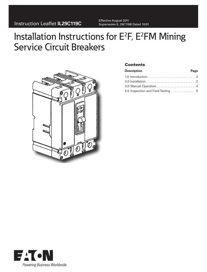 Eaton E2F User manual