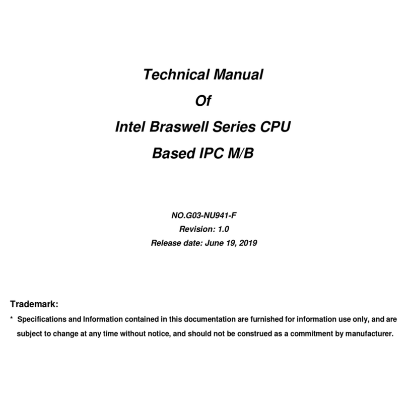 Intel Braswell Series User manual