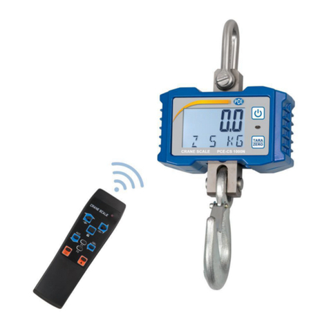 PCE Instruments PCE-CS 1000 N User manual