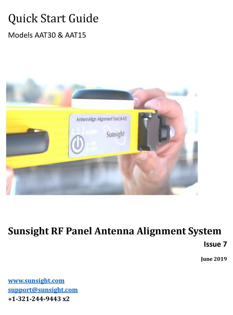 Sunsight AAT30 User manual