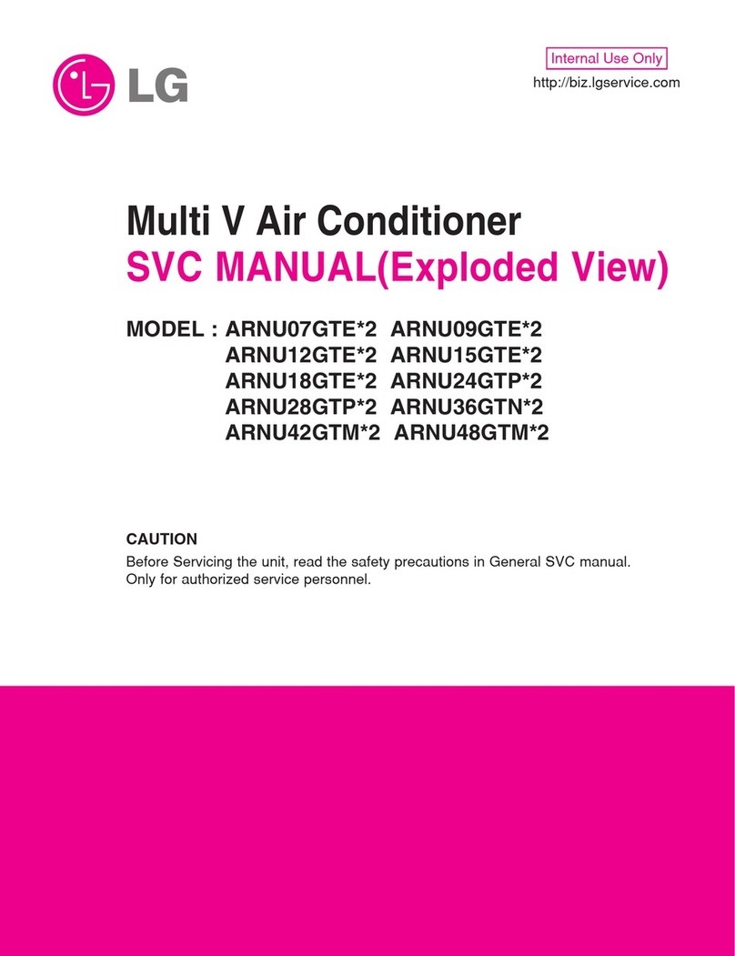 LG Multi V ARNU12GTE 2 Series User manual