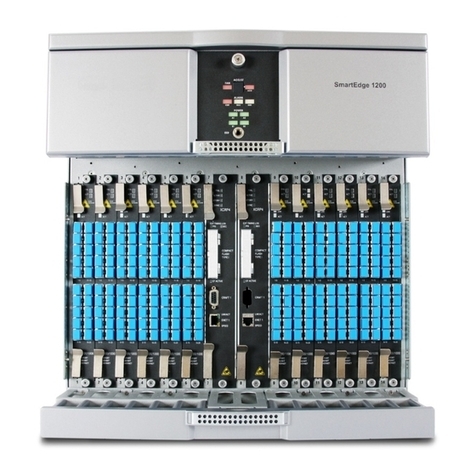 Ericsson Redback Networks SmartEdge 1200 Installation instructions Ericsson Redback Networks SmartEdge 1200 Installation instructions