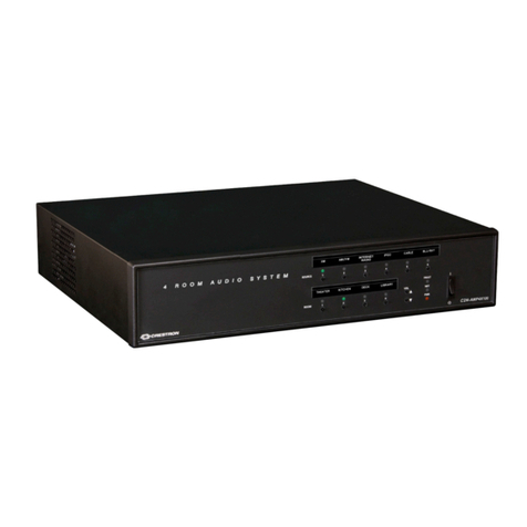 Crestron C2NI-AMP-4X100 User manual
