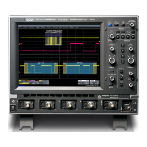 LeCroy WAVESURFER 44MXS-B User manual
