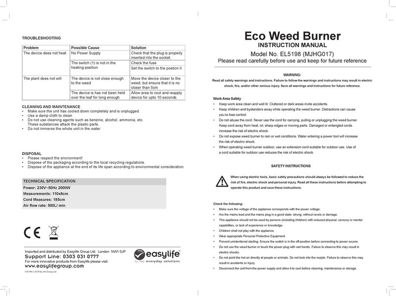 Easylife EL5198 instruction manual
