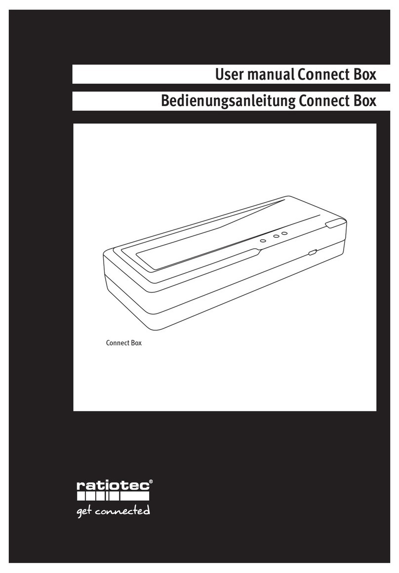 ratiotec Connect Box user manual