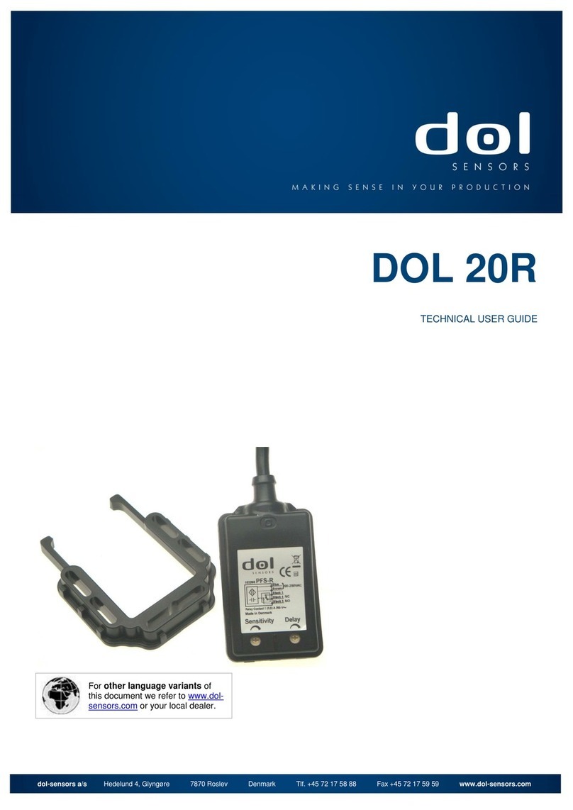 dol sensors DOL 20R Technical user guide