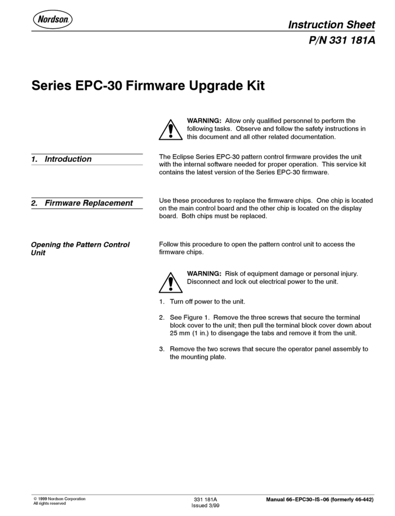 Nordson Eclipse EPC-30 Series User manual