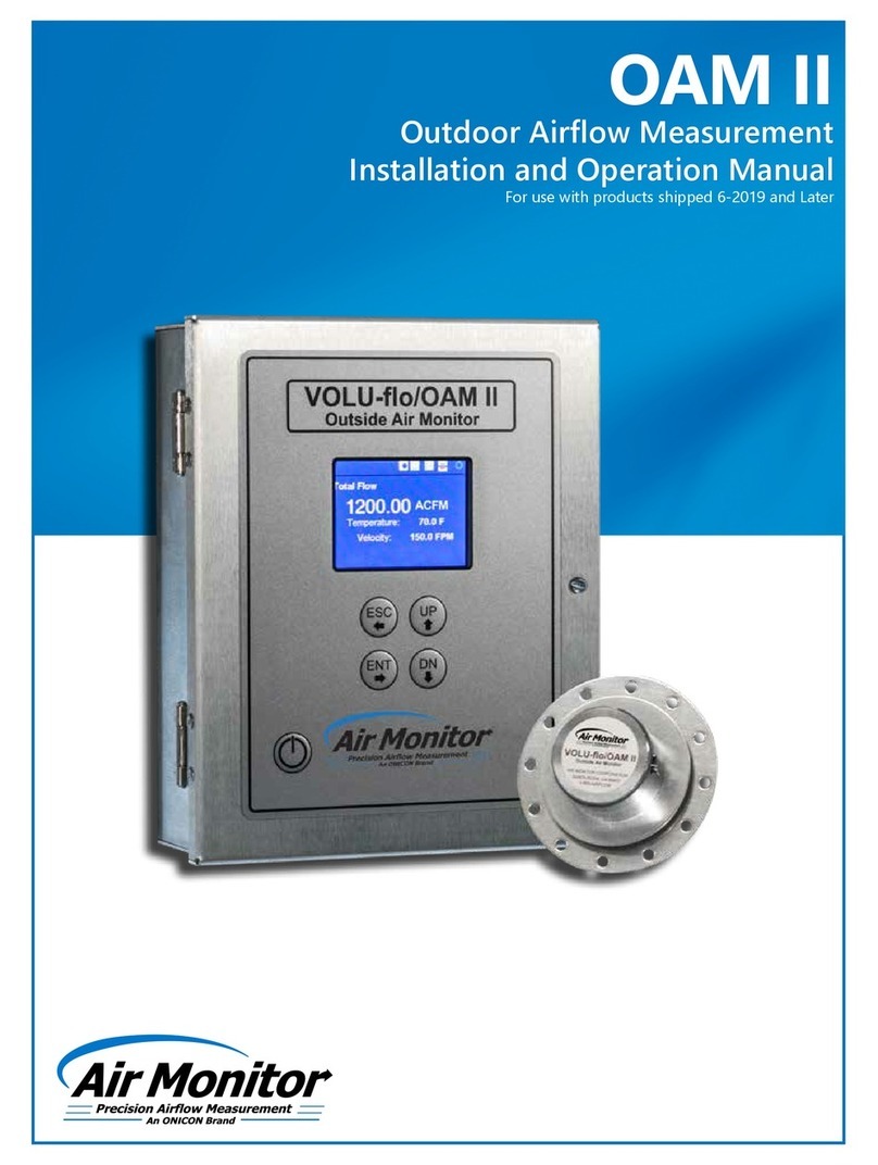 Air Monitor OAM II Installation and operation manual