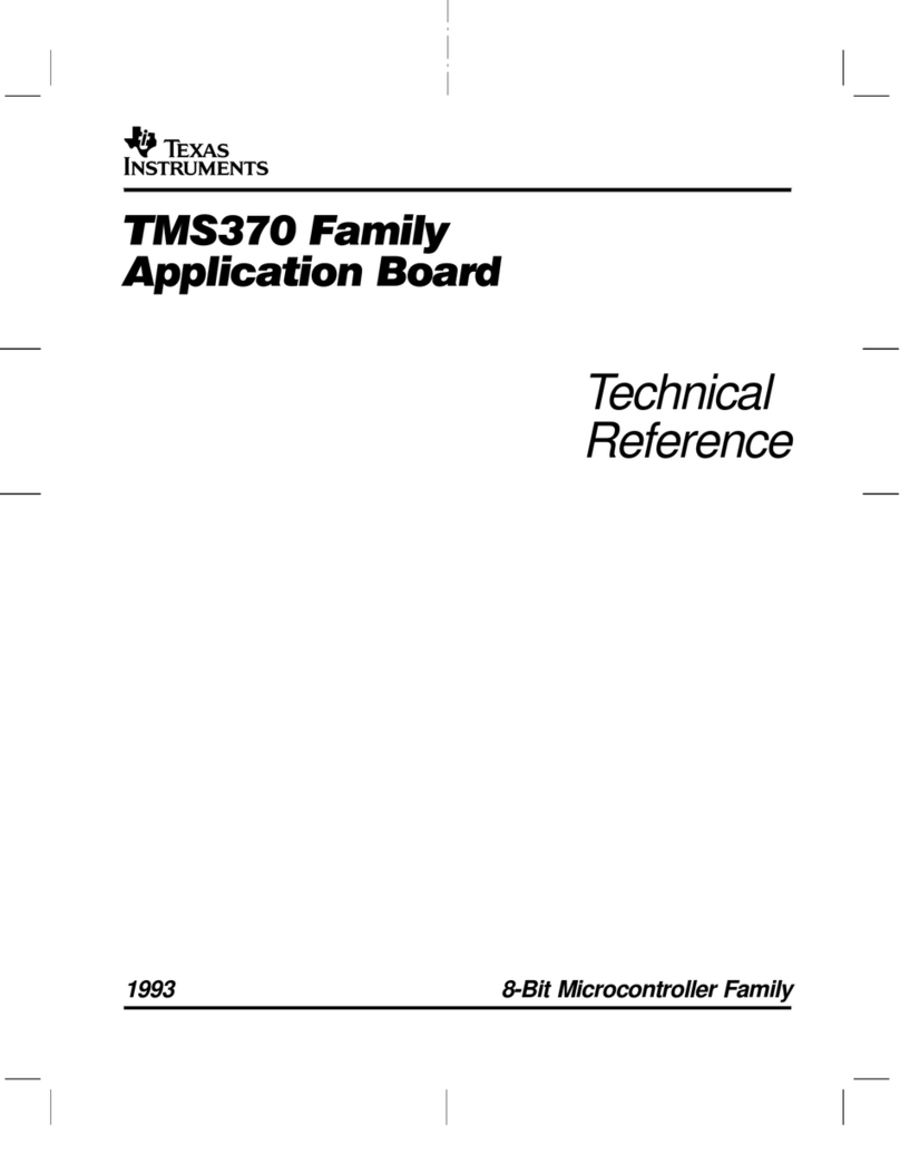 Texas Instruments TMS370 Series Technical reference